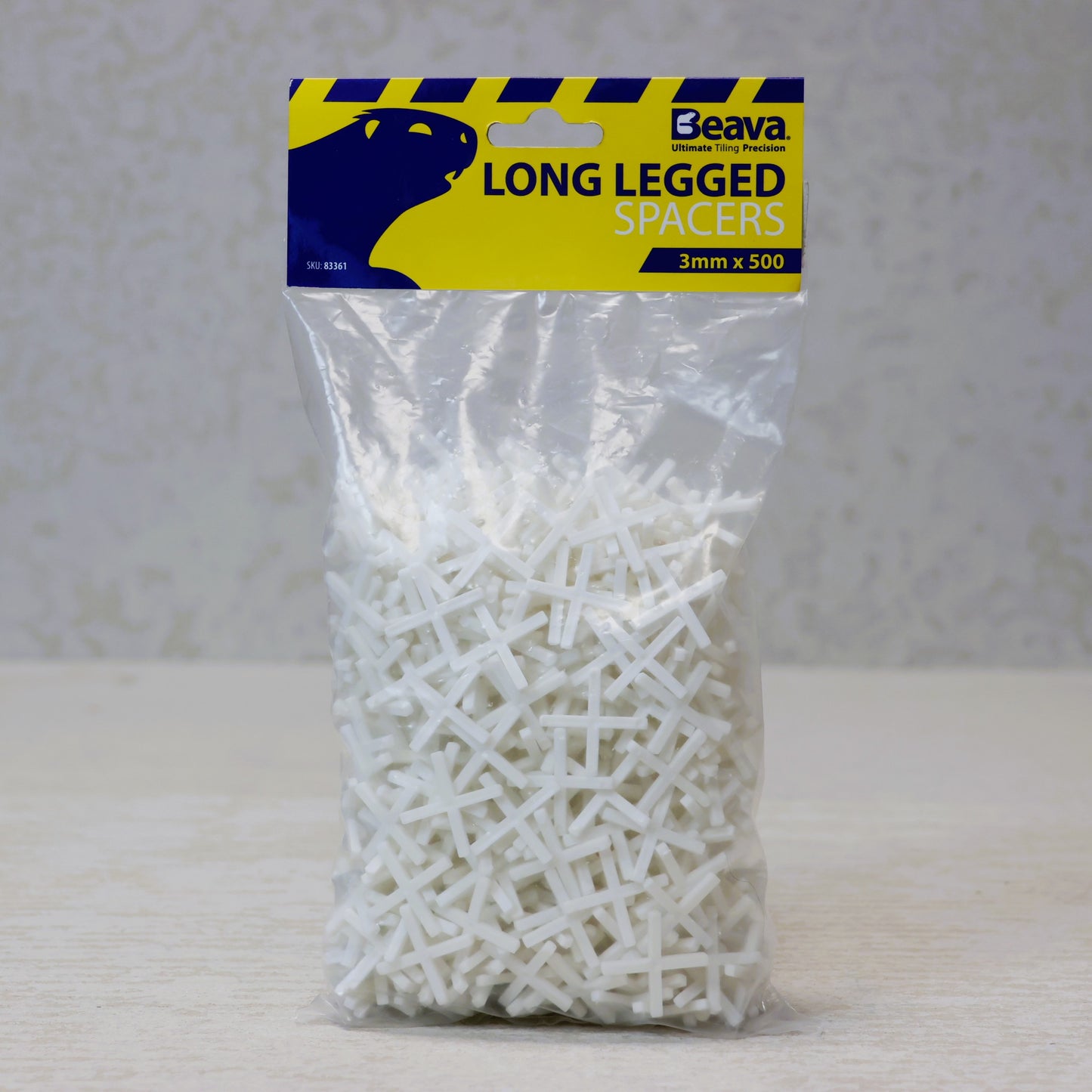 3mm Long Legged Cross Spacers - Pack of 250