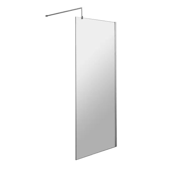 Ralus 700mm Wetroom Screen & Support Bar