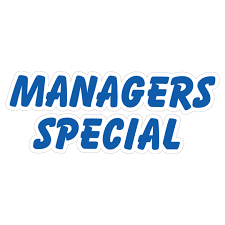 Manager's Specials