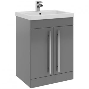 Purity 2 Door Vanity Unit and Basin