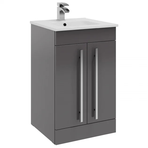 Purity 2 Door Vanity Unit and Basin