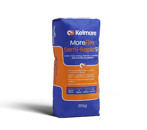 MoreFlex SemiRapid S1 White 20kg