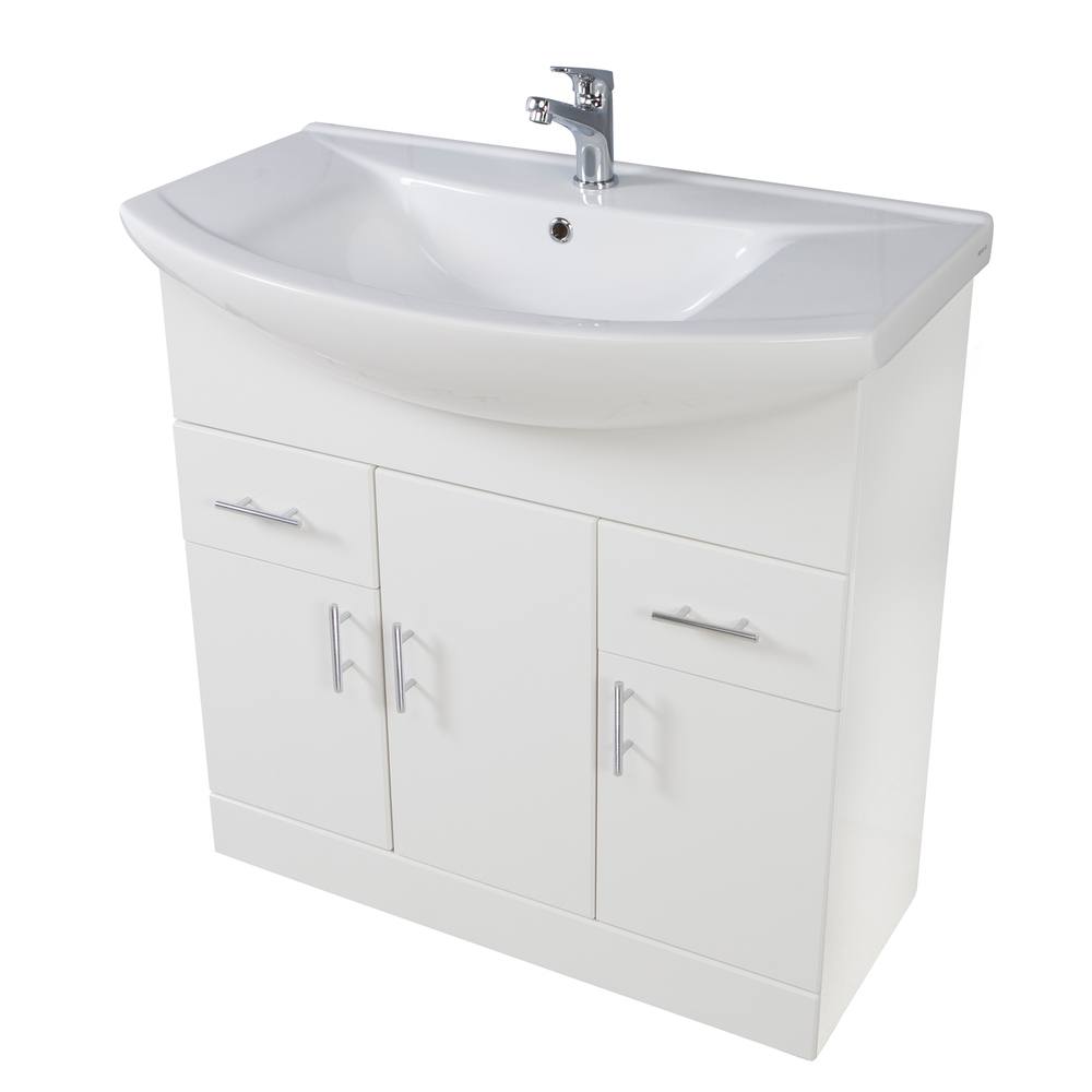 Lanza Vanity Unit White