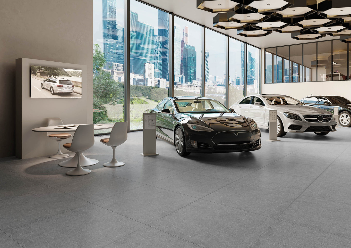 60x60cm Phoenix Polished Porcelain