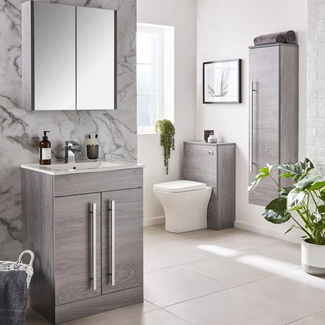 Purity 2 Door Vanity Unit and Basin