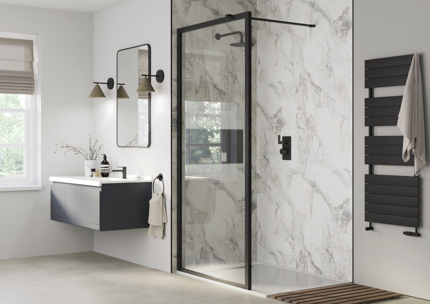 Shower Wall Majestic Collection Tempesta