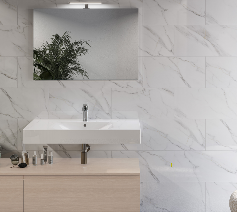 30x60cm Carrara Grey Wall Tiles - £19.97m2