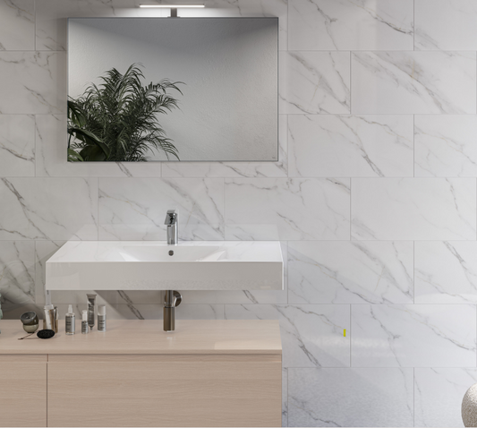 30x60cm Carrara Grey Wall Tiles - £19.97m2