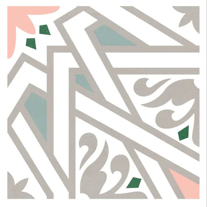 20x20cm InDesign Pattern Wall & Floor Tiles- Box of 1m2