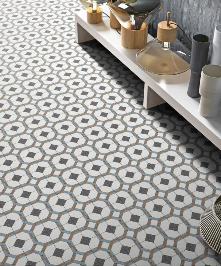 20x20cm InDesign Pattern Wall & Floor Tiles- Box of 1m2