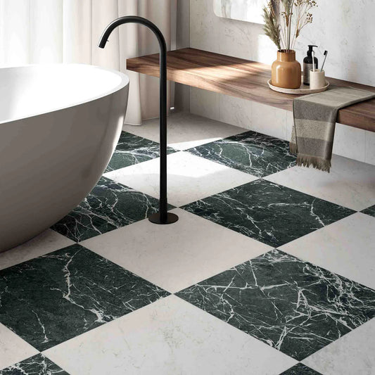 60x60cm Majestic Porcelain - Box of 4 tiles covering 1.44m2
