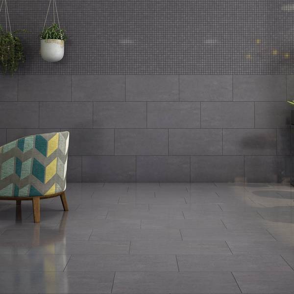 60x60cm Phoenix Dark Anthracite Matt