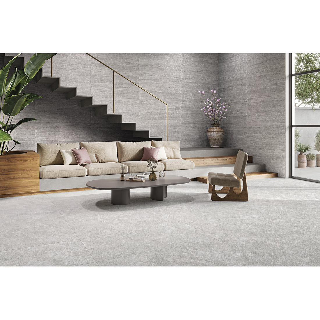60x60cm Mystical Cross Cut R10 Porcelain/£43.99m2