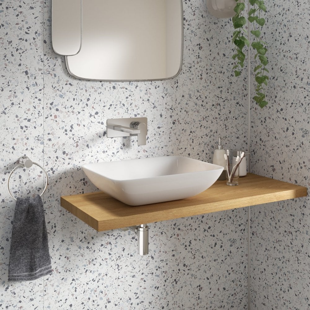 Shower Wall Impressions Collection Postiano Blue